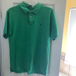 Green Polo Ralph Lauren Short Sleeved Shirt
